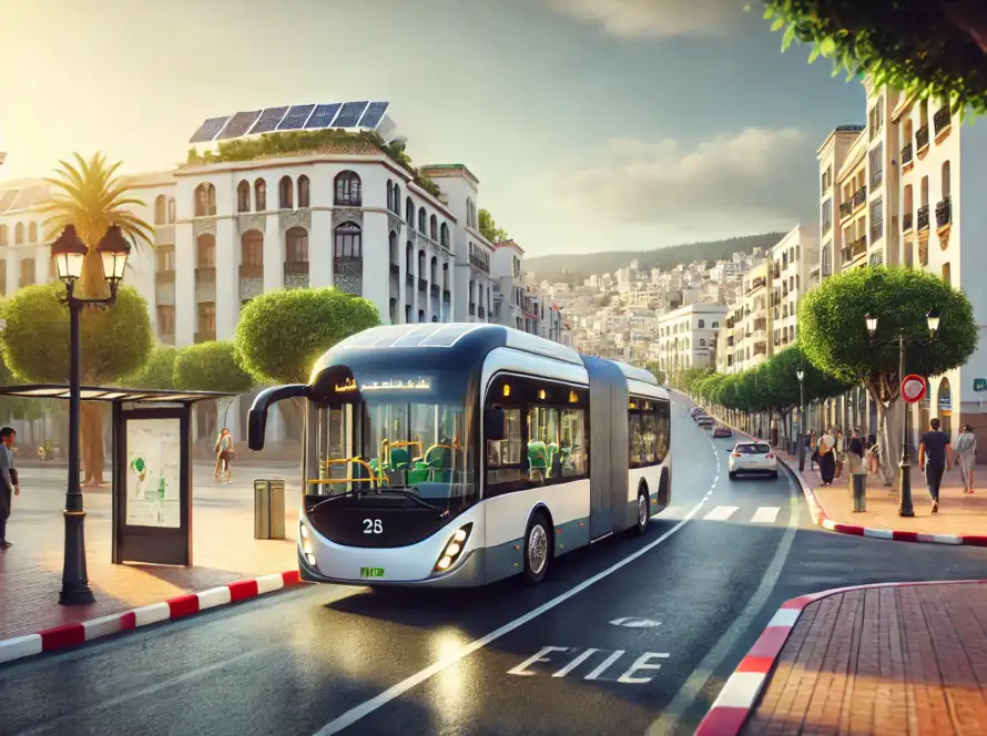 Electric Bus for Transportation Between Neighbourhoods in the Same City