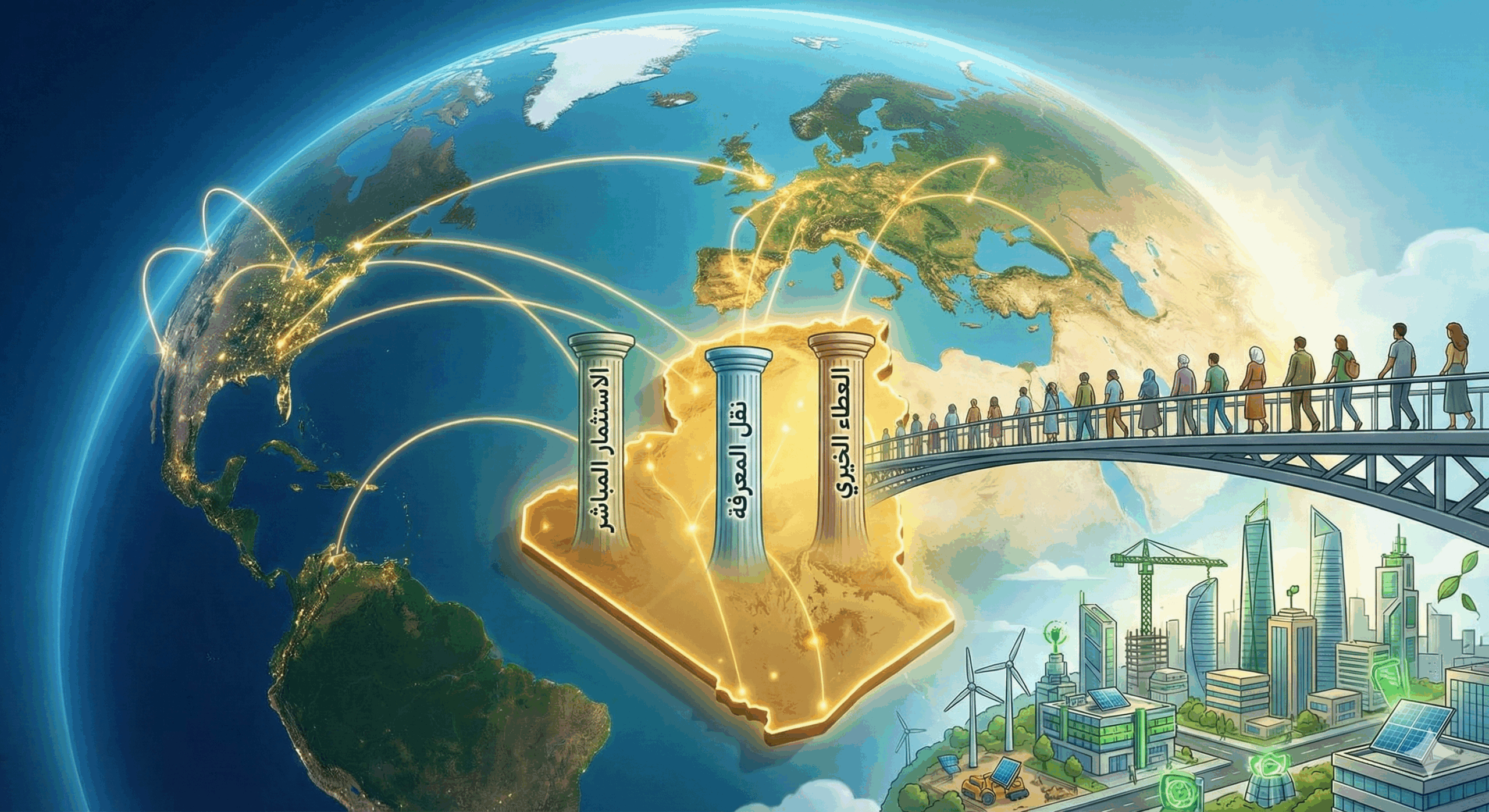 من نحن GiveBack to Algeria (GBTA) | ردّ الجميل للجزائر