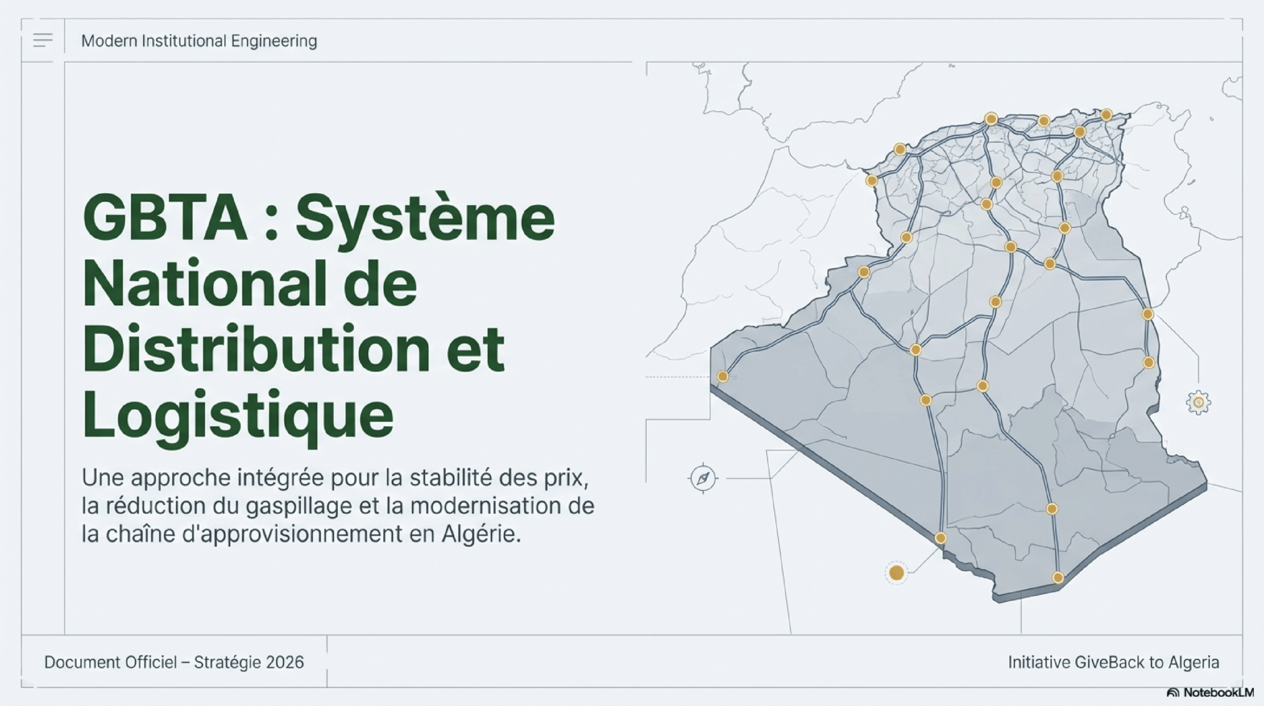 Centres logistiques, stockage et distribution en Algérie | GBTA