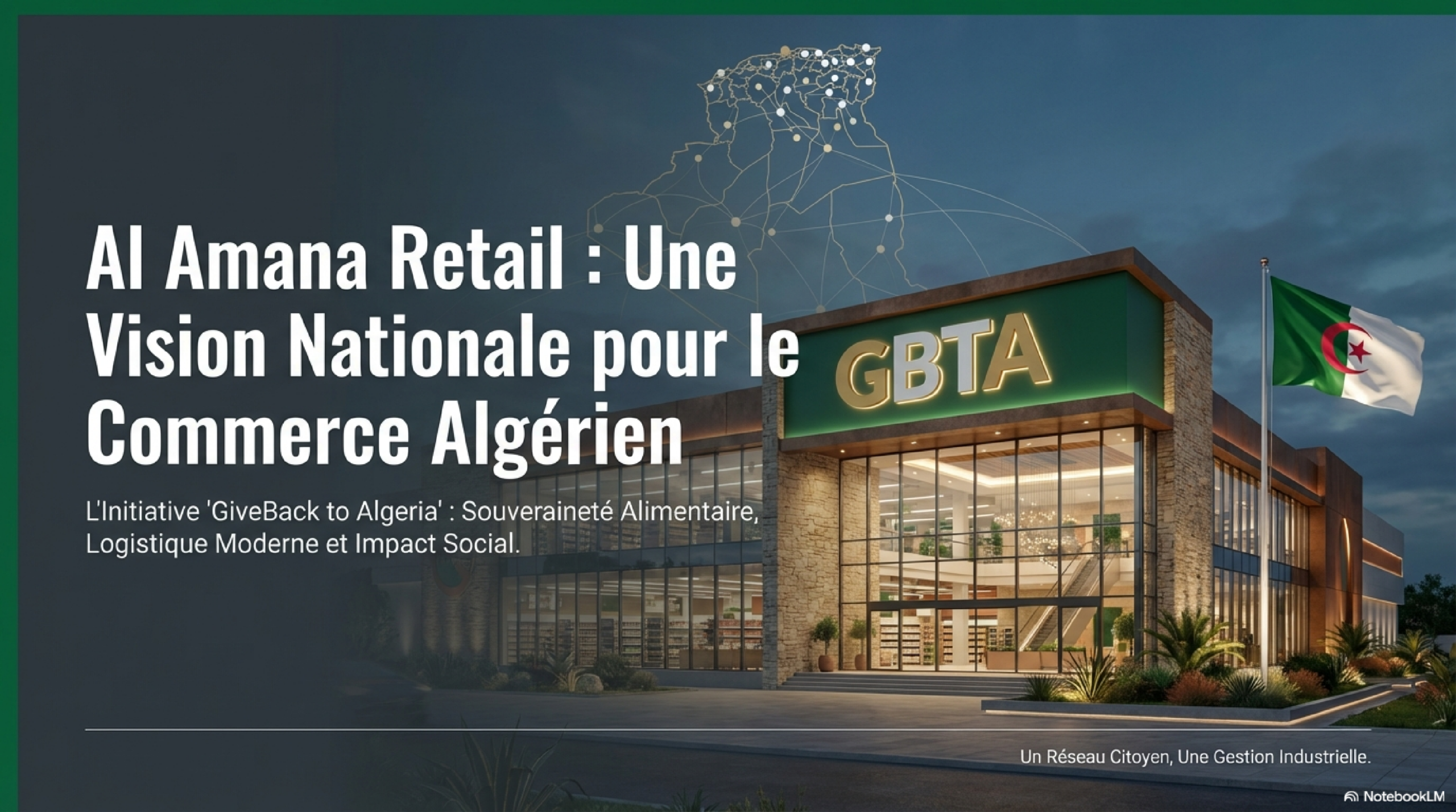 Chaîne nationale de supermarchés en Algérie | Projet GBTA